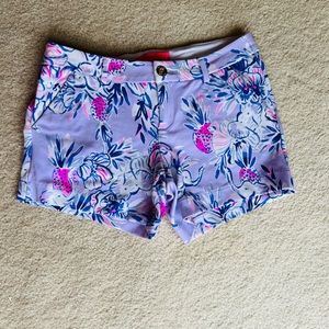 Lilly Pulitzer kint Callahan shorts in lilac verbena size 2